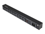 StarTech 10-Outlet Power Strip, 8', Black (RKPW101920)