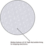 9.5" x 14.5" Self-Sealing Bubble Mailer, #4, White, 50/Carton (B922)