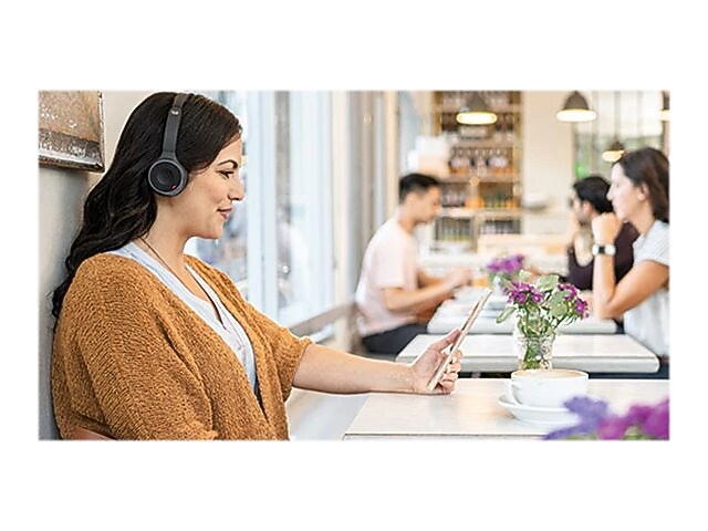 Cisco Headset Noise Canceling Bluetooth On Ear Phone & Computer Carbon Black (HS-WL-730-BUNA-C)