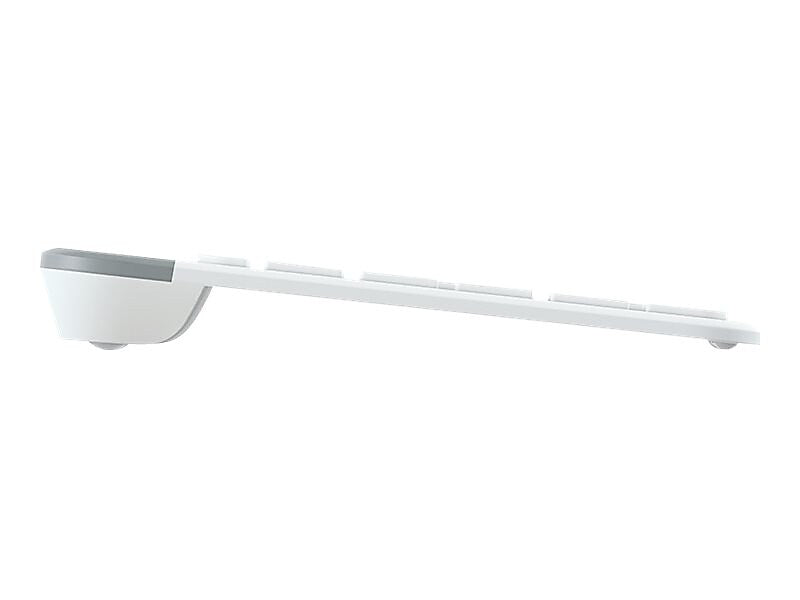 Logitech Slim Wireless Combo MK470 Keyboard and Optical Mouse, Off-White (920-009443)