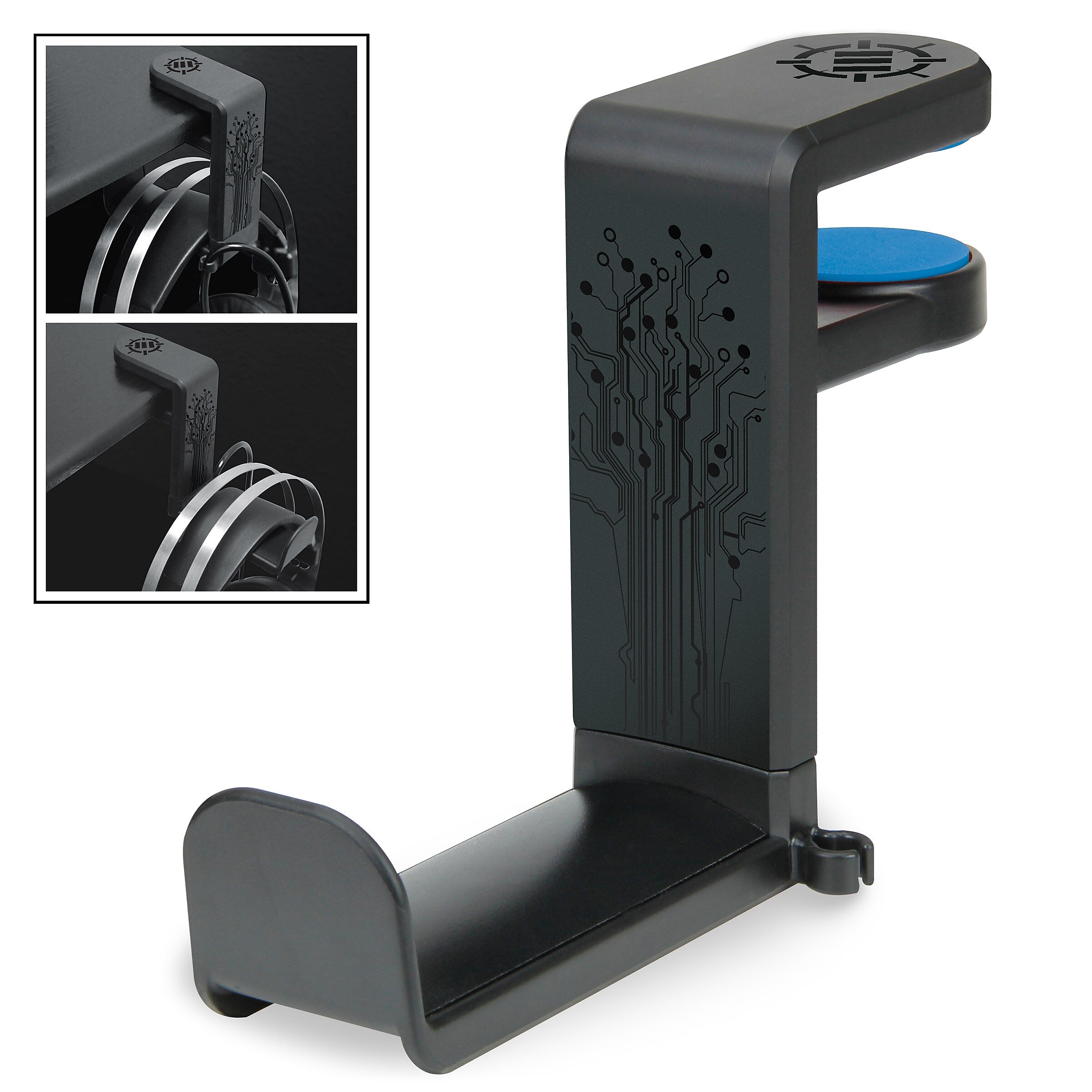 ENHANCE ENUNHPM100BKEW Gaming Headphone Mount, Black