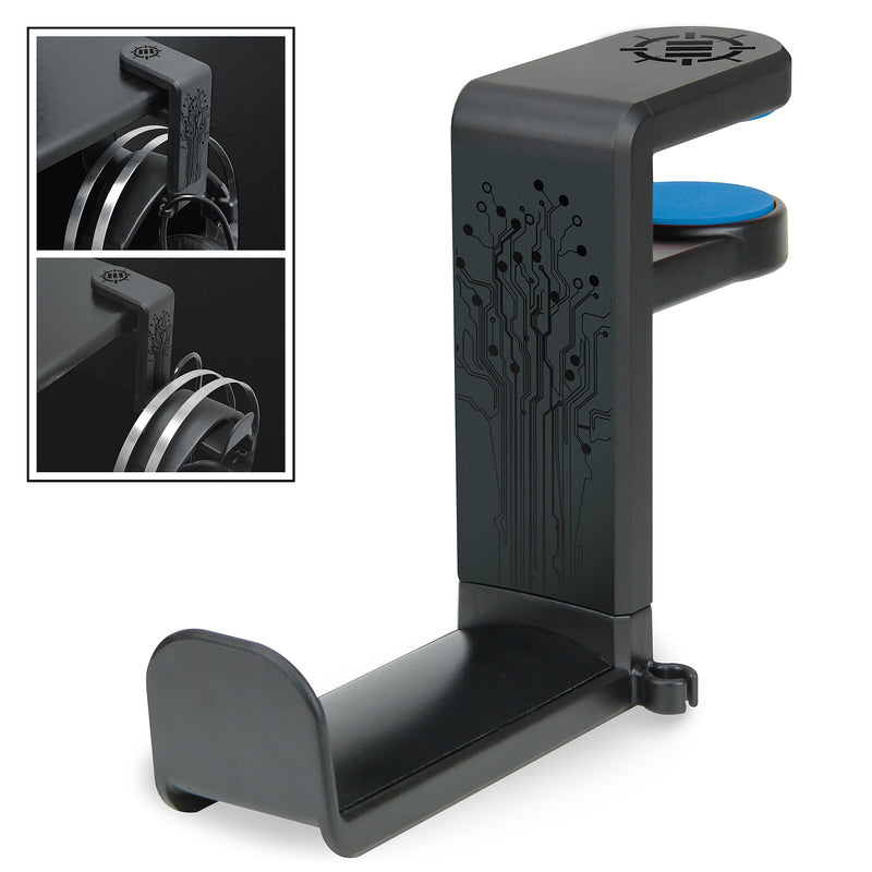 ENHANCE ENUNHPM100BKEW Gaming Headphone Mount, Black