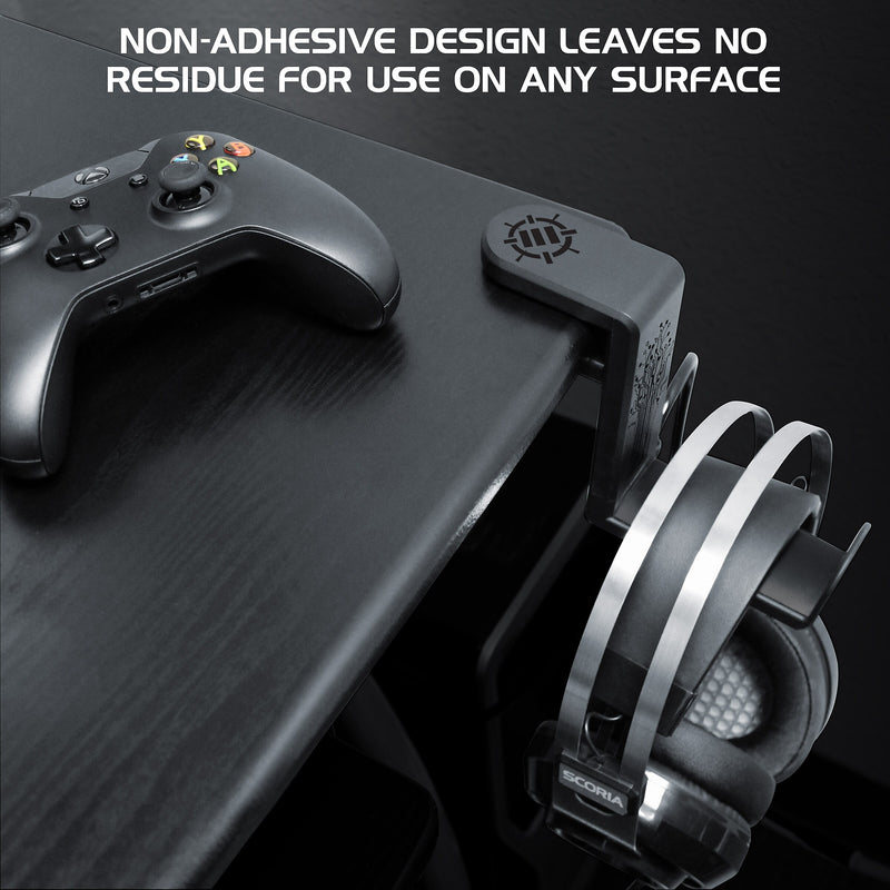 ENHANCE ENUNHPM100BKEW Gaming Headphone Mount, Black