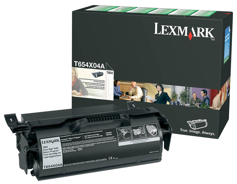 Lexmark T654 Black Extra High Yield Toner Cartridge