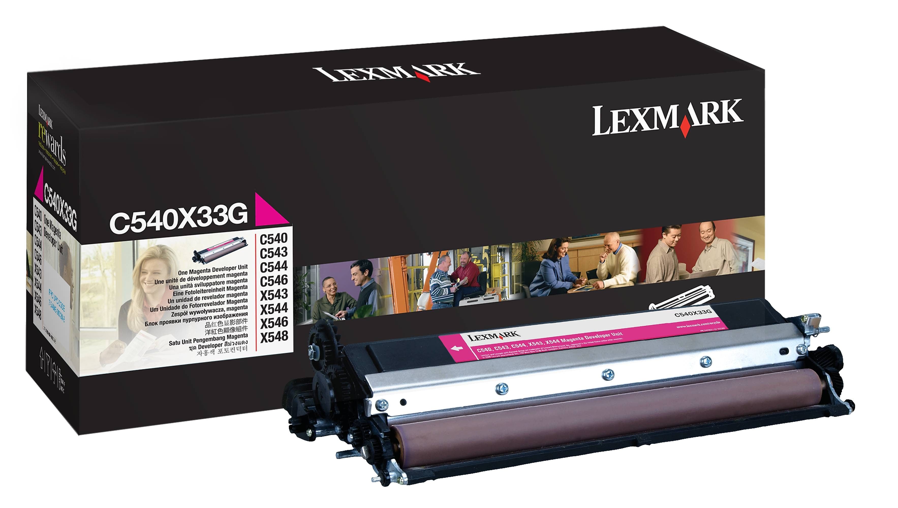 Lexmark C540X33G Magenta Developer Kit Cartridge