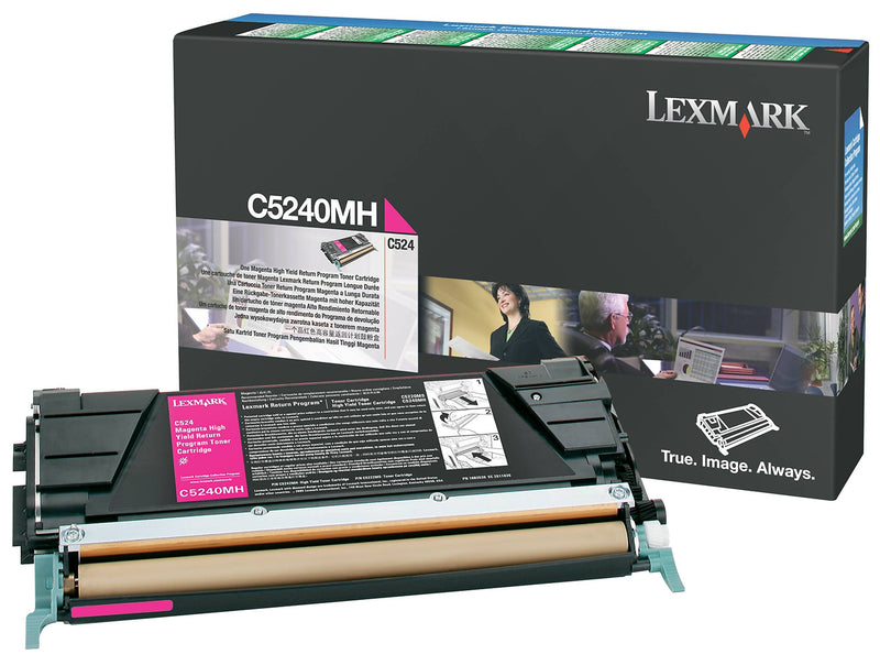 Lexmark C5240MH Magenta High Yield Toner Cartridge