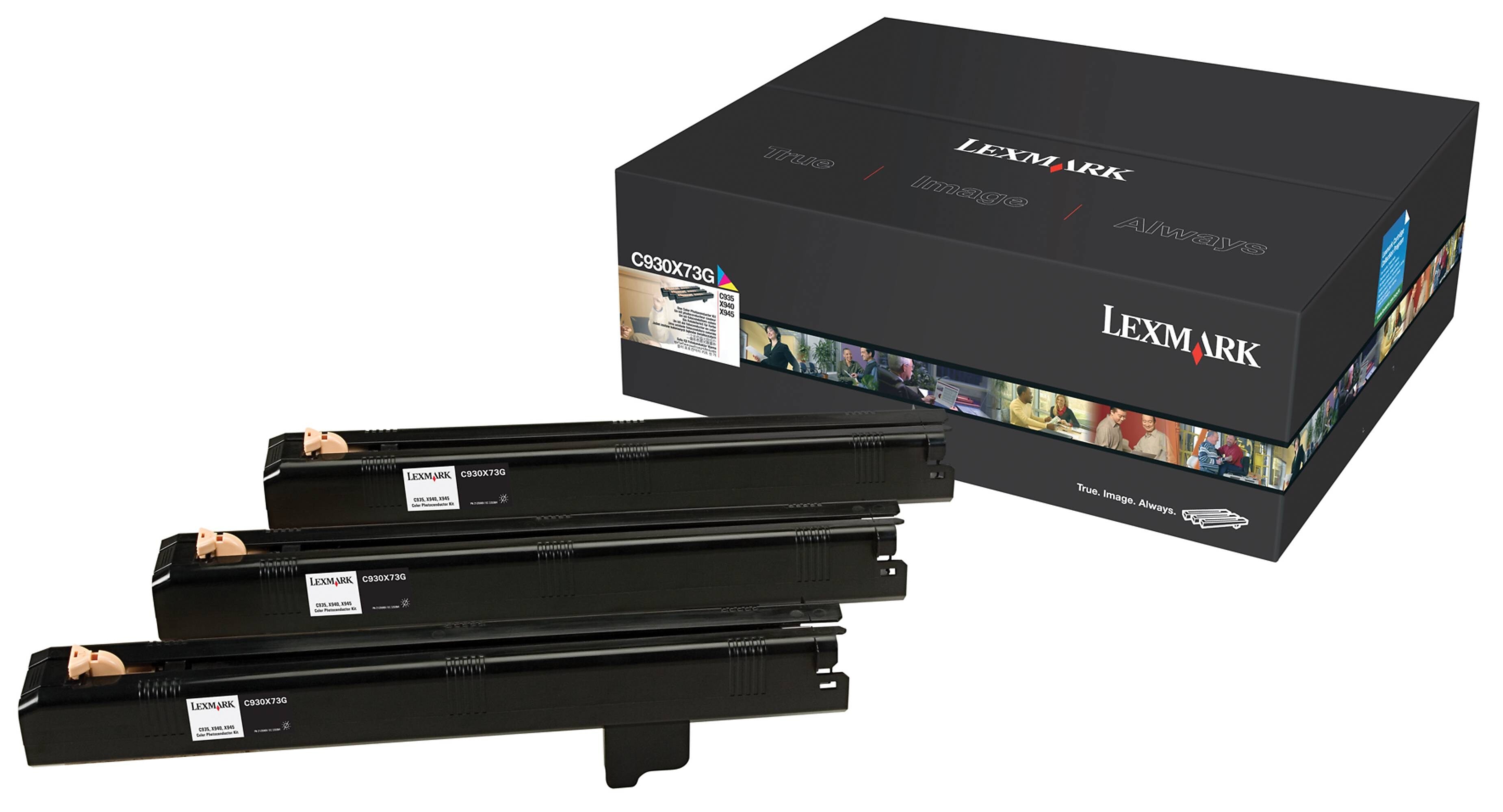 Lexmark Photoconductor Unitfor C935/X940e/X945e CMY, 3/Pack (C930X73G)