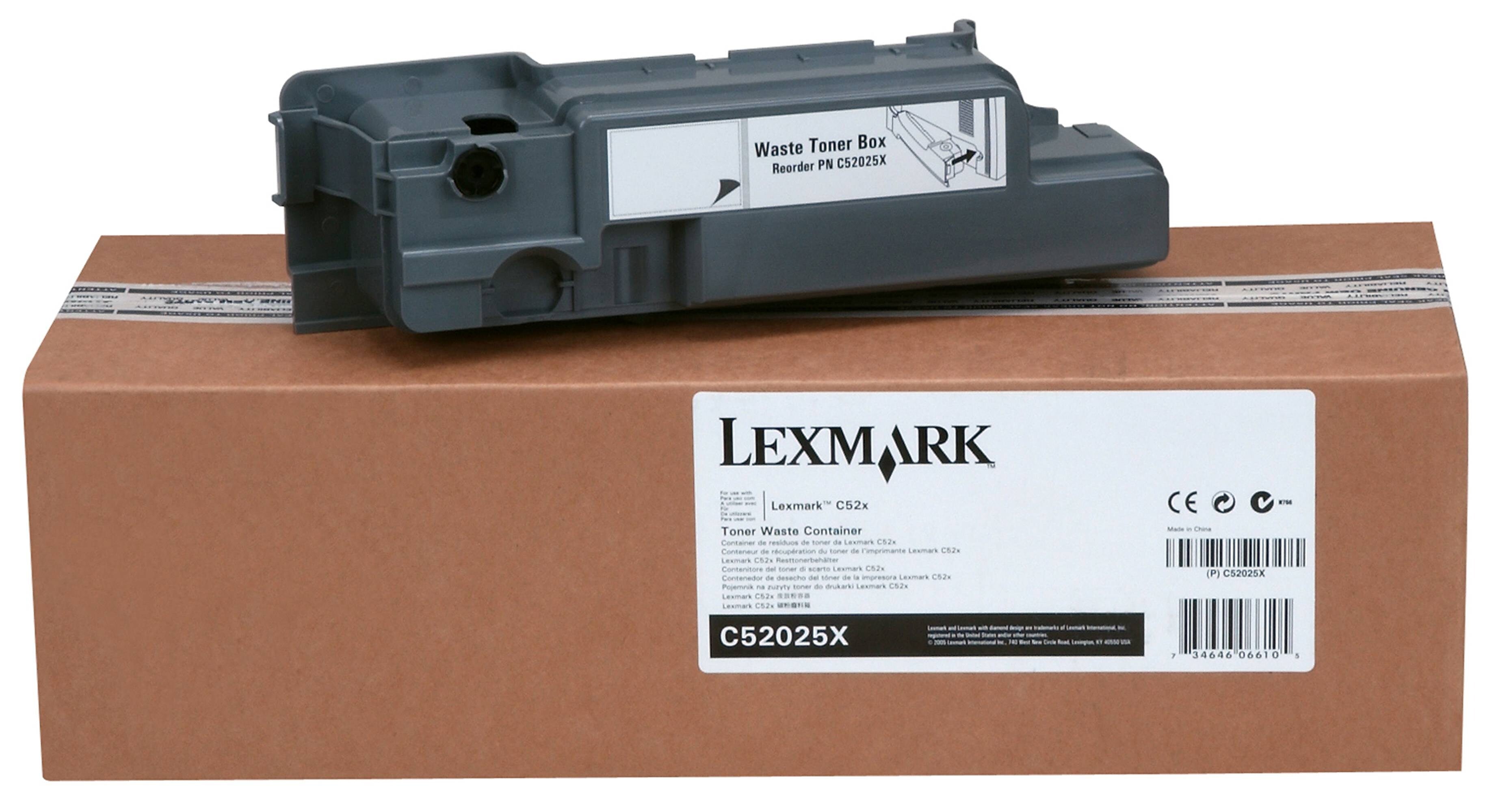 Lexmark Waste Toner Bottle, C52025X