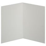 JAM Paper Smooth Formal Notecards, White Panel, 100/Pack (309927)