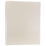 JAM Paper Metallic Colored 8.5" x 11" Copy Paper, 32 lbs., Opal Ivory Stardream, 25 Sheets/Pack (173SD8511OP120B)
