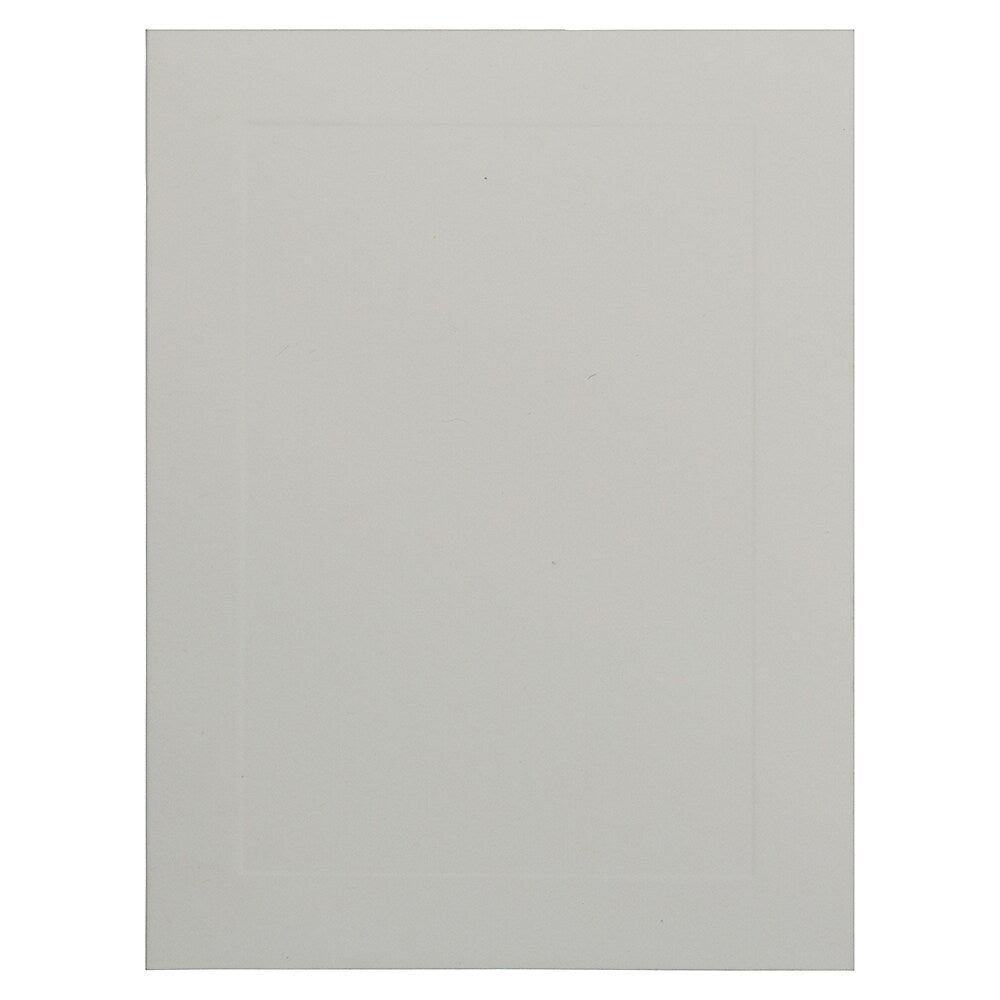 JAM Paper Smooth Formal Notecards, White Panel, 100/Pack (309927)