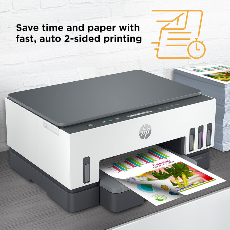HP Smart Tank 7001 Wireless All-in-One Color Ink Tank Printer Scanner Copier, 2 years ink included (28B49A)