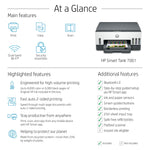 HP Smart Tank 7001 Wireless All-in-One Color Ink Tank Printer Scanner Copier, 2 years ink included (28B49A)
