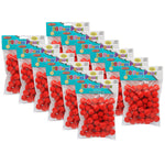 CLI Pom-Poms 1", Red, 50/Pack, 12 Packs (CHL69530-12)