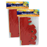 Creativity Street 100 Days of School Paper Crowns, 4.5" x 24.75", 25 Per Pack, 2 Packs (CK-4670-2)