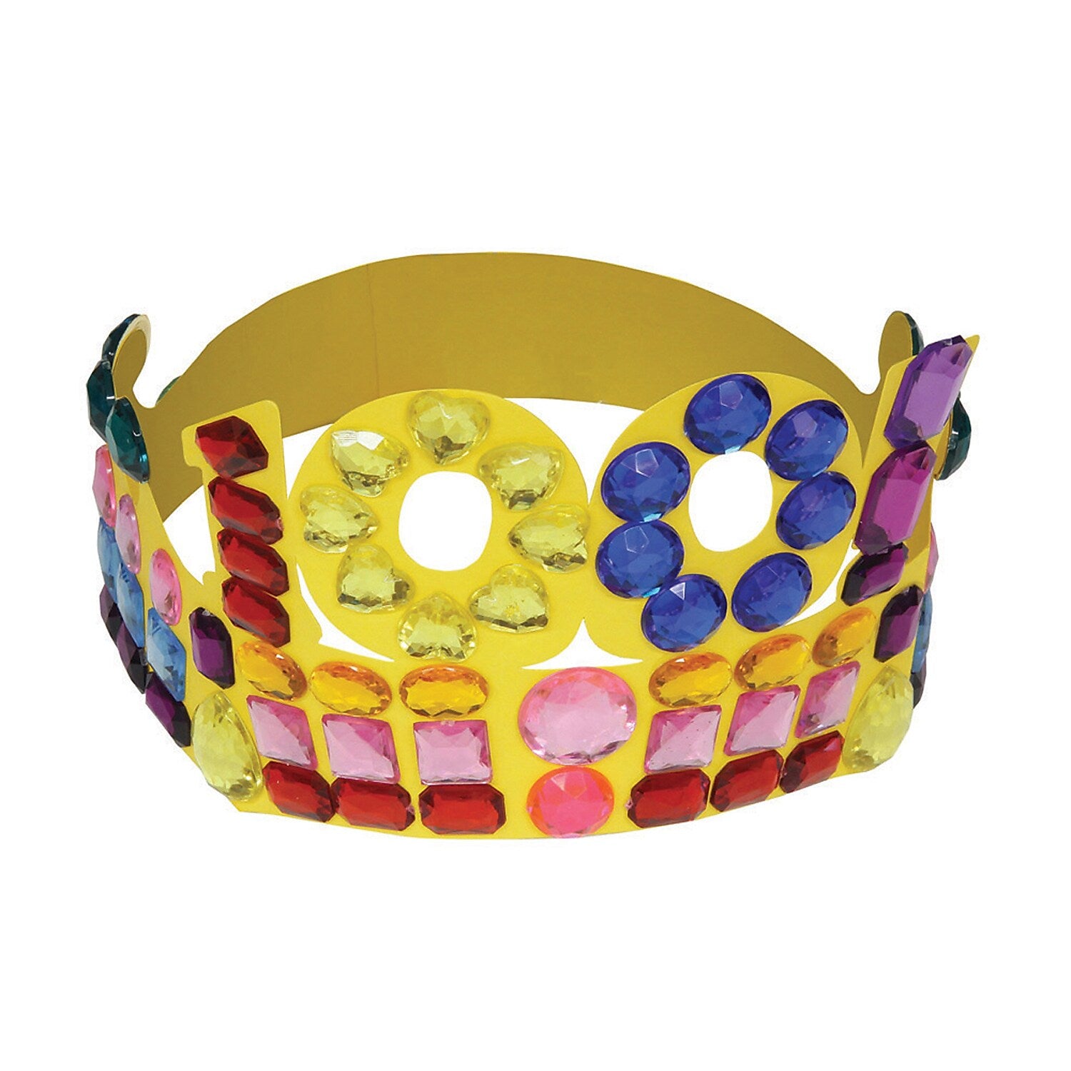 Creativity Street 100 Days of School Paper Crowns, 4.5" x 24.75", 25 Per Pack, 2 Packs (CK-4670-2)