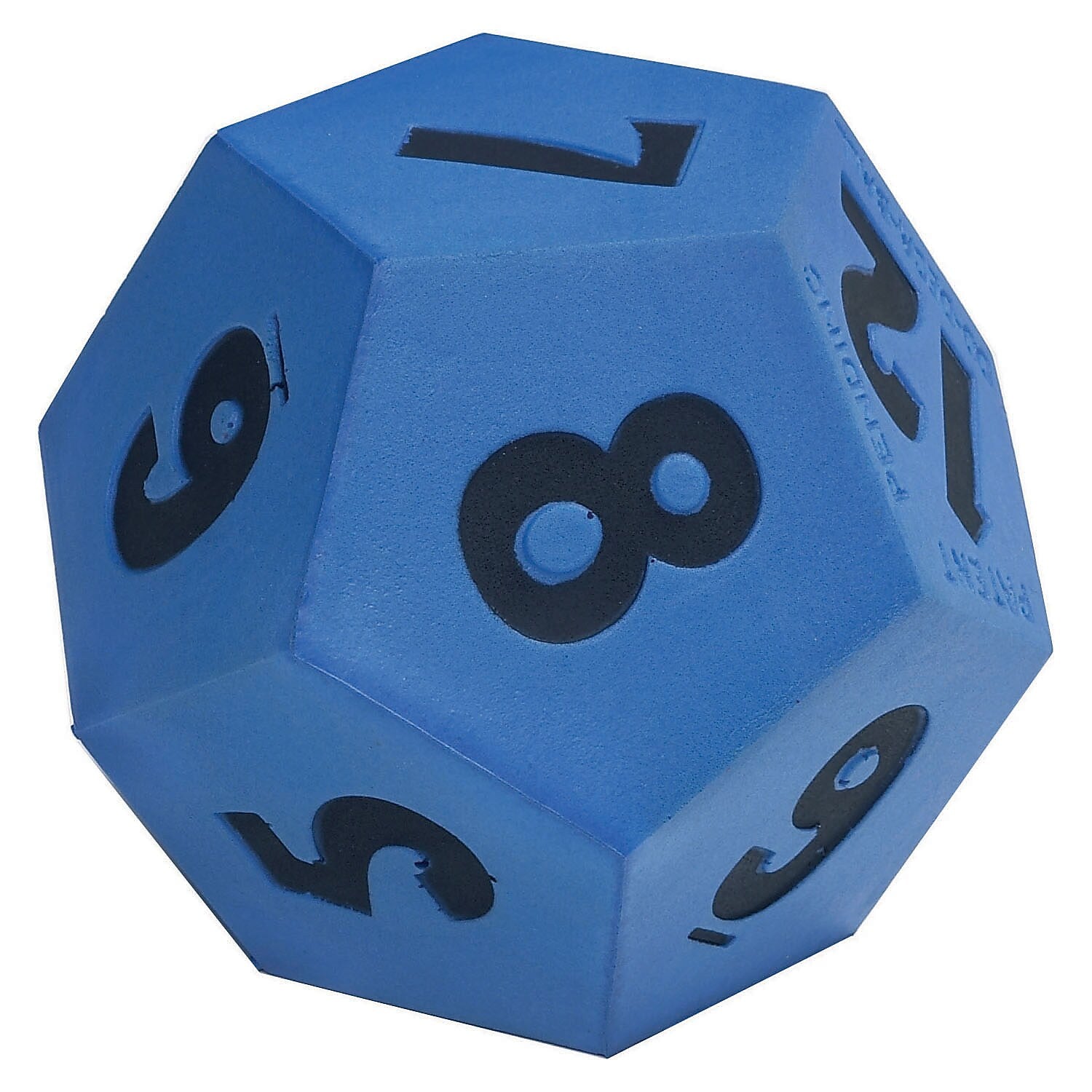 Learning Advantage 12-Sided Die - Demonstration Size - Pack of 3 (CTU7398-3)