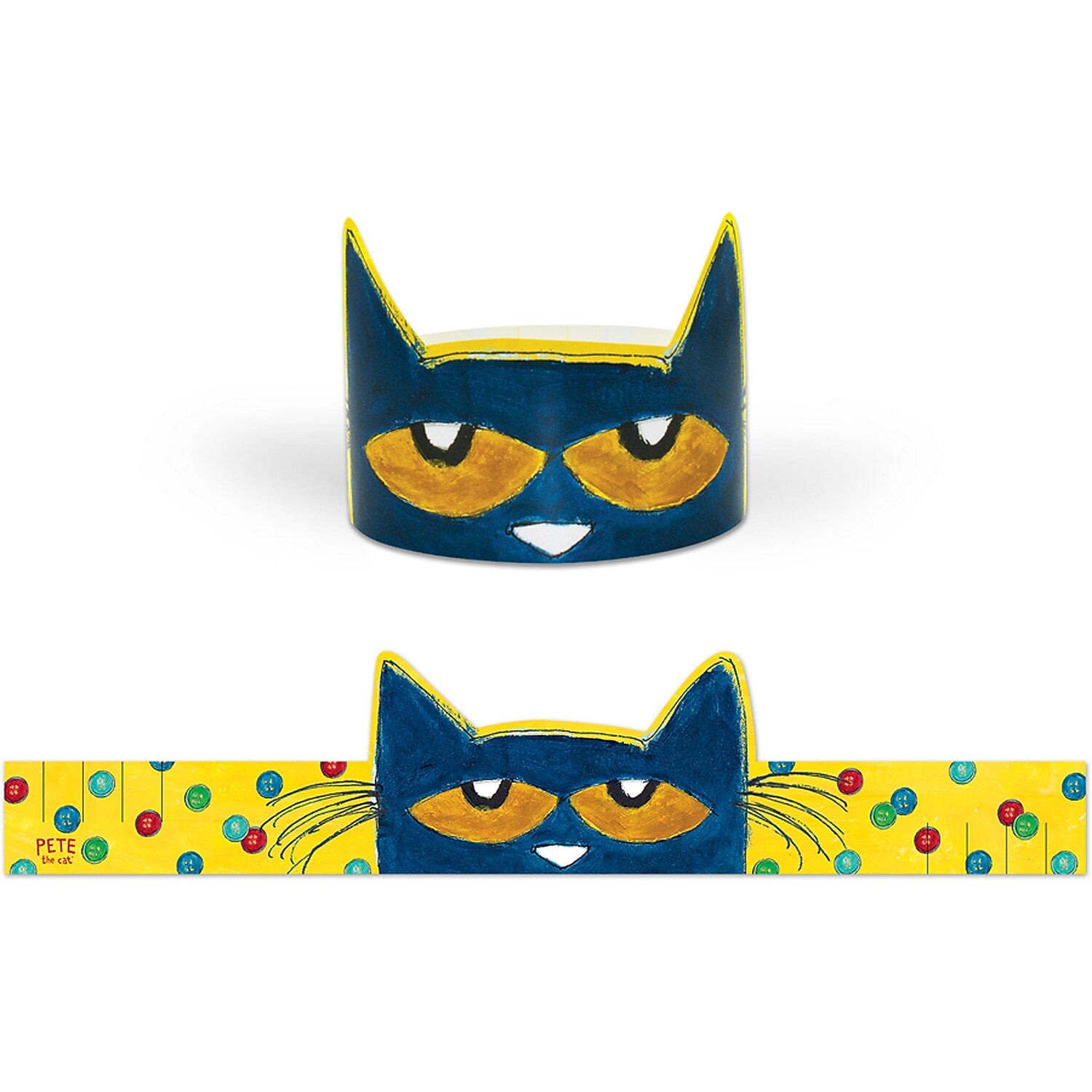 Teacher Created Resources Pete the Cat Crowns, 30/Pack, 2 Packs (EP-62001-2)