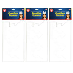Hygloss White Crowns, 24 Per Pack, 3 Packs (HYG65243-3)