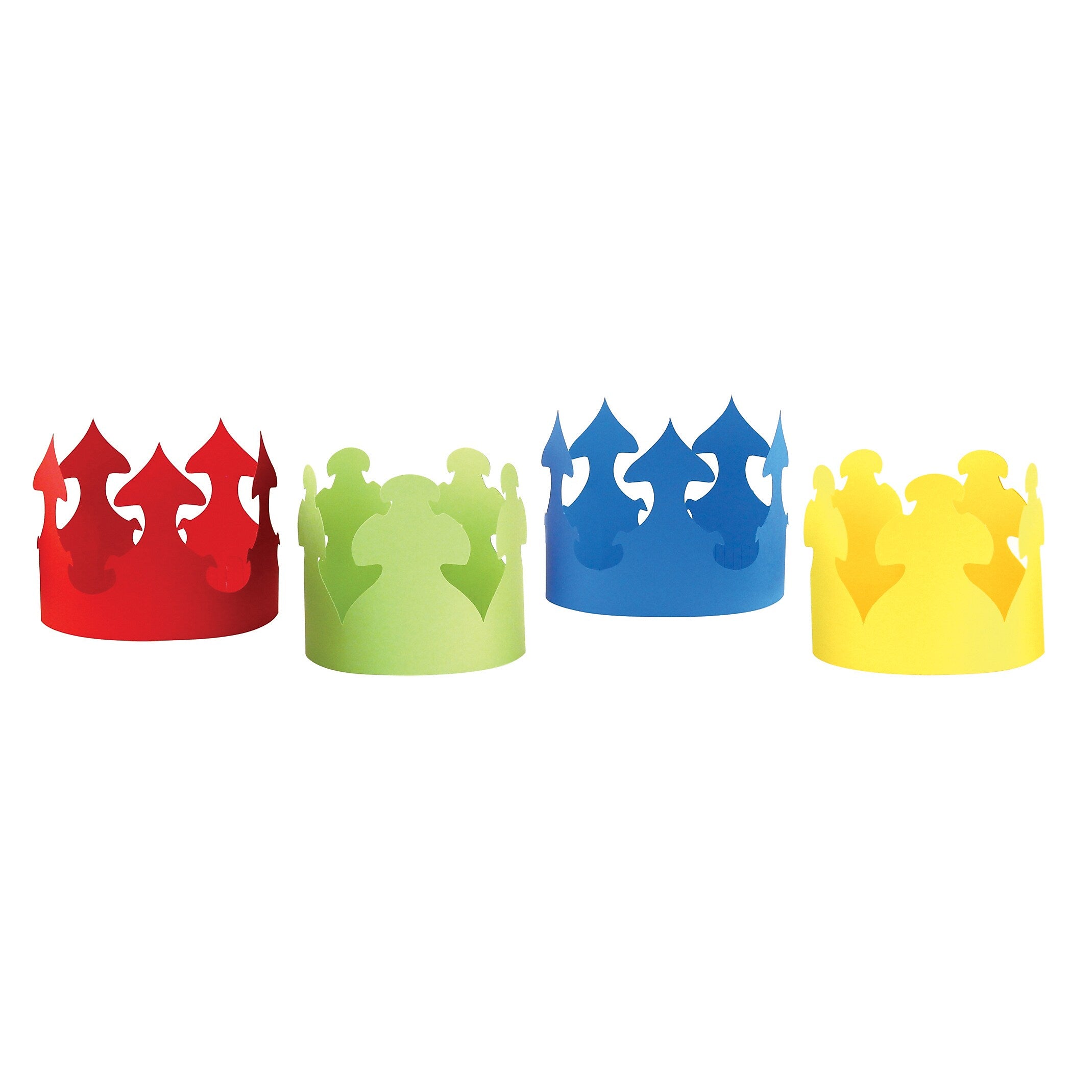 Hygloss Bright Tag Crowns, 24 Per Pack, 3 Packs (HYG65249-3)