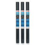 Con-Tact Adhesive Chalkboard Roll, 18" x 6', Black, 3/Bundle (KIT06FC905206-3)