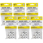 Koplow Games Positive/Negative Dice Set, 8/Set, 6 Sets/Bundle (KOP11704-6)