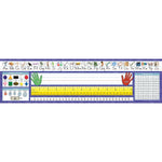 North Star Teacher Resource Christian Primary Traditional Manuscript Desk Plates, 19" x 5", 36/Pack, 3 Packs (NST9022-3)