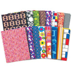 Roylco Retro Pop-Paper, 8.5" x 11", 32 Sheets Per Pack, 3 Packs (R-15303-3)