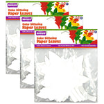 Roylco Color Diffusing Paper Leaves, 7" x 9", 80/Pack, 3 Packs/Bundle (R-2442-3)
