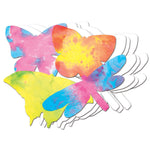 Roylco Color Diffusing Paper Butterflies, 48 Per Pack, 3 Packs (R-2445-3)