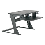 AbilityOne SKILCRAFT Desktop Sit-Stand Workstation, Black (7110016810786)