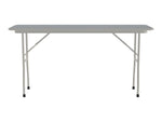 Correll Folding Table, 72" x 18", Gray (CF1872TF-15)
