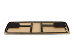 Correll Folding Table, 96" x 18", Black Granite/Black (SP1896TF-07)