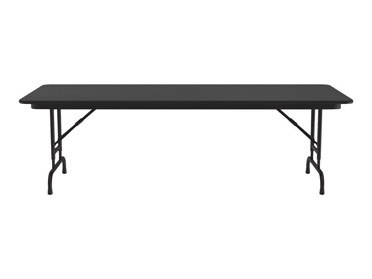 Correll Folding Table, 96" x 30", Black (CFA3096TF-07)