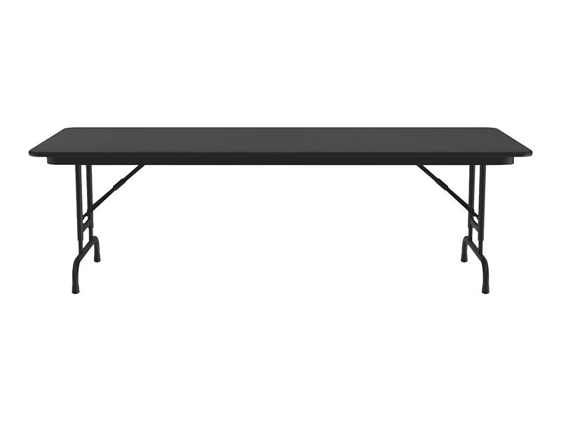 Correll Folding Table, 96" x 30", Black (CFA3096TF-07)