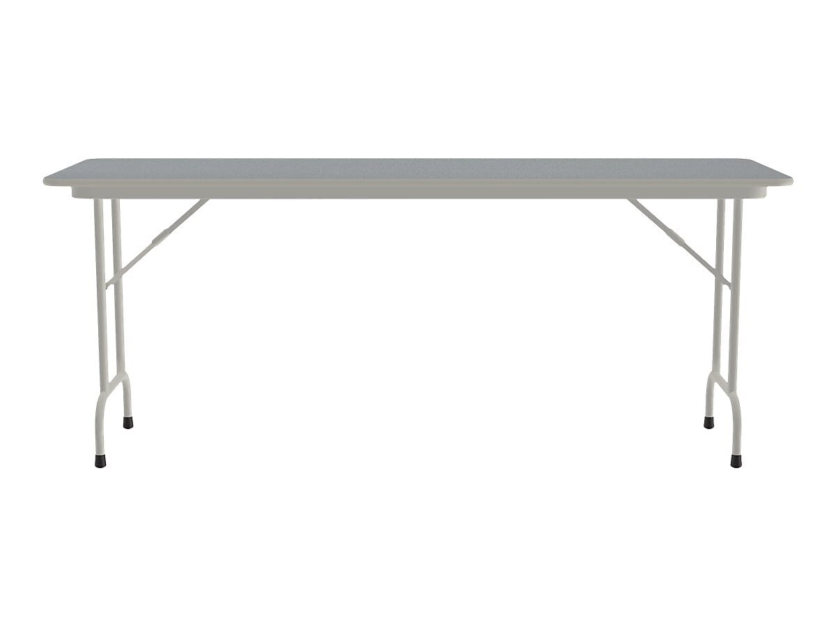 Correll Folding Table, 72" x 24", Gray (CF2472TF-15)