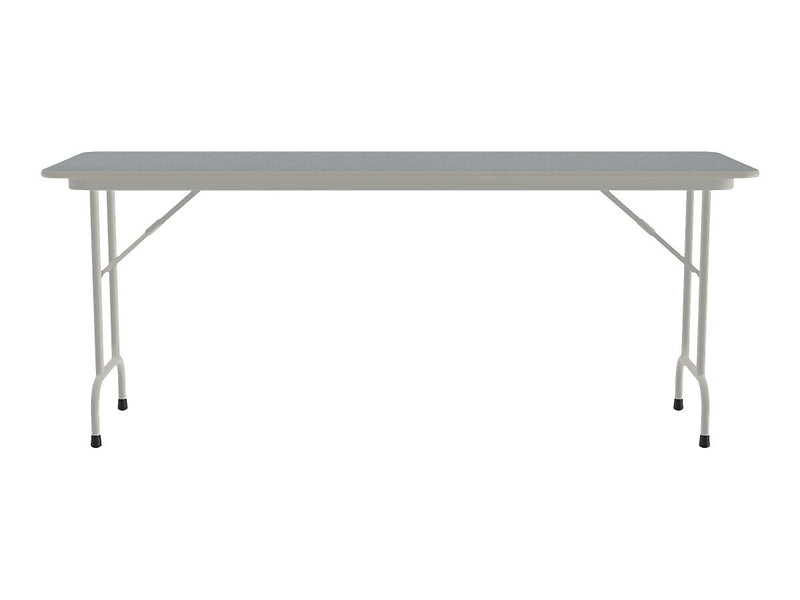 Correll Folding Table, 72" x 24", Gray (CF2472TF-15)
