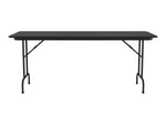Correll Folding Table, 60" x 30", Black (CF3060TF-07)