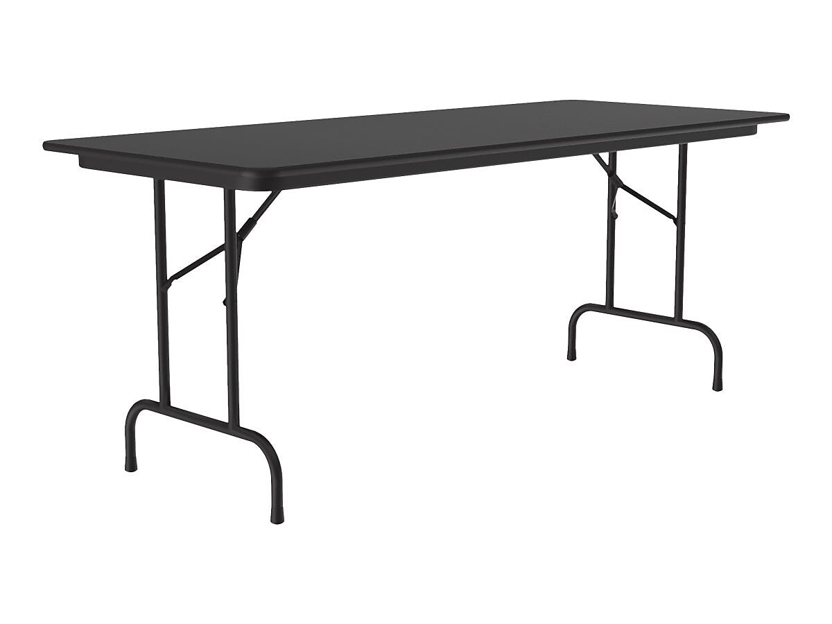 Correll Folding Table, 60" x 30", Black (CF3060TF-07)