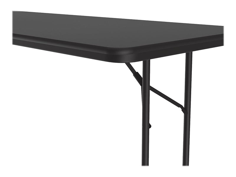 Correll Folding Table, 60" x 30", Black (CF3060TF-07)