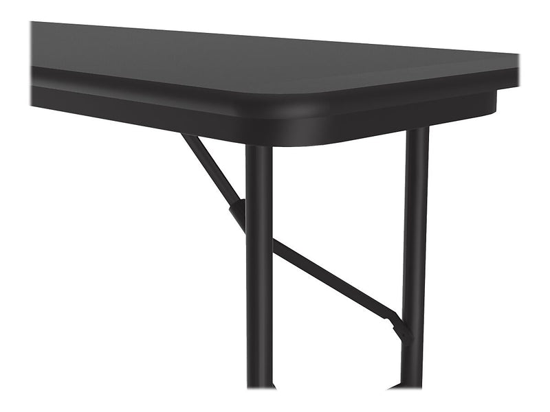 Correll Folding Table, 72" x 18", Black (CF1872TF-07)