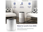 Levoit True HEPA Air Purifier Filter, 10.35" x 10.35" (HEACAFLVNUS0051)