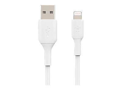 Belkin BOOST CHARGE 10' Lightning to USB A Cable, White (CAA001BT3MWH)