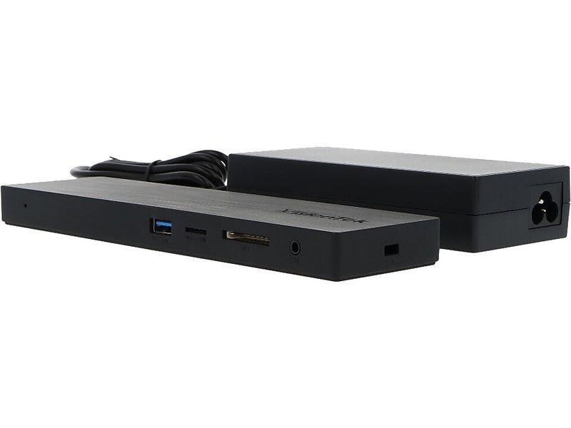 VisionTek VT2500 Triple Display USB-C Docking Station for Laptop (901381)