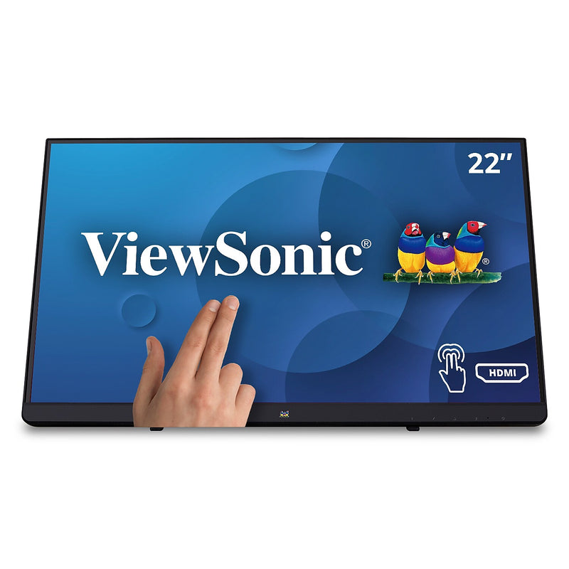 ViewSonic 22" 60Hz LCD Touch Monitor, Black (TD2230)