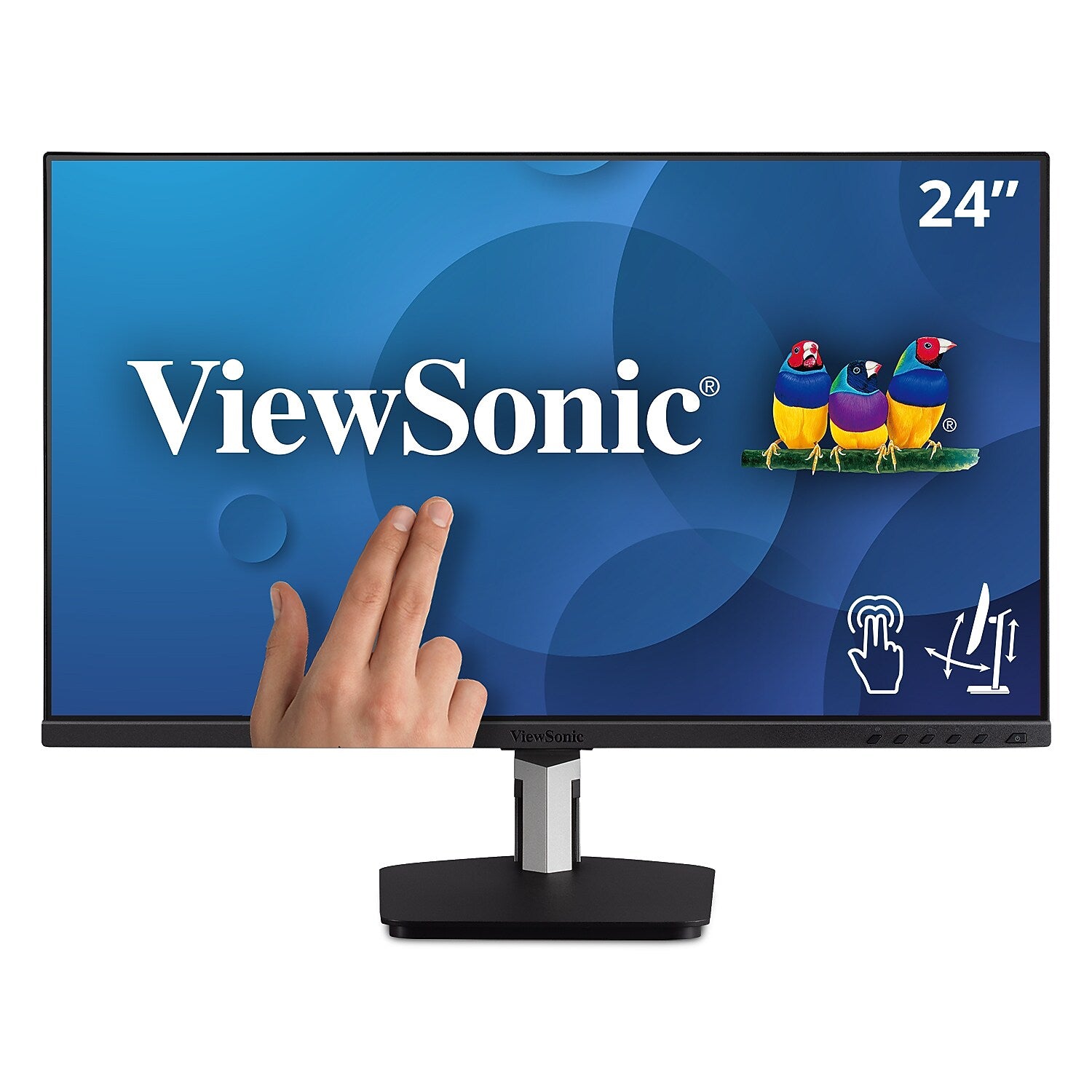 ViewSonic 24" 60Hz LED Monitor, Black (TD2455)