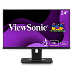 ViewSonic Ergonomic 24" 60Hz LCD Monitor, Black (VG2455-2K)