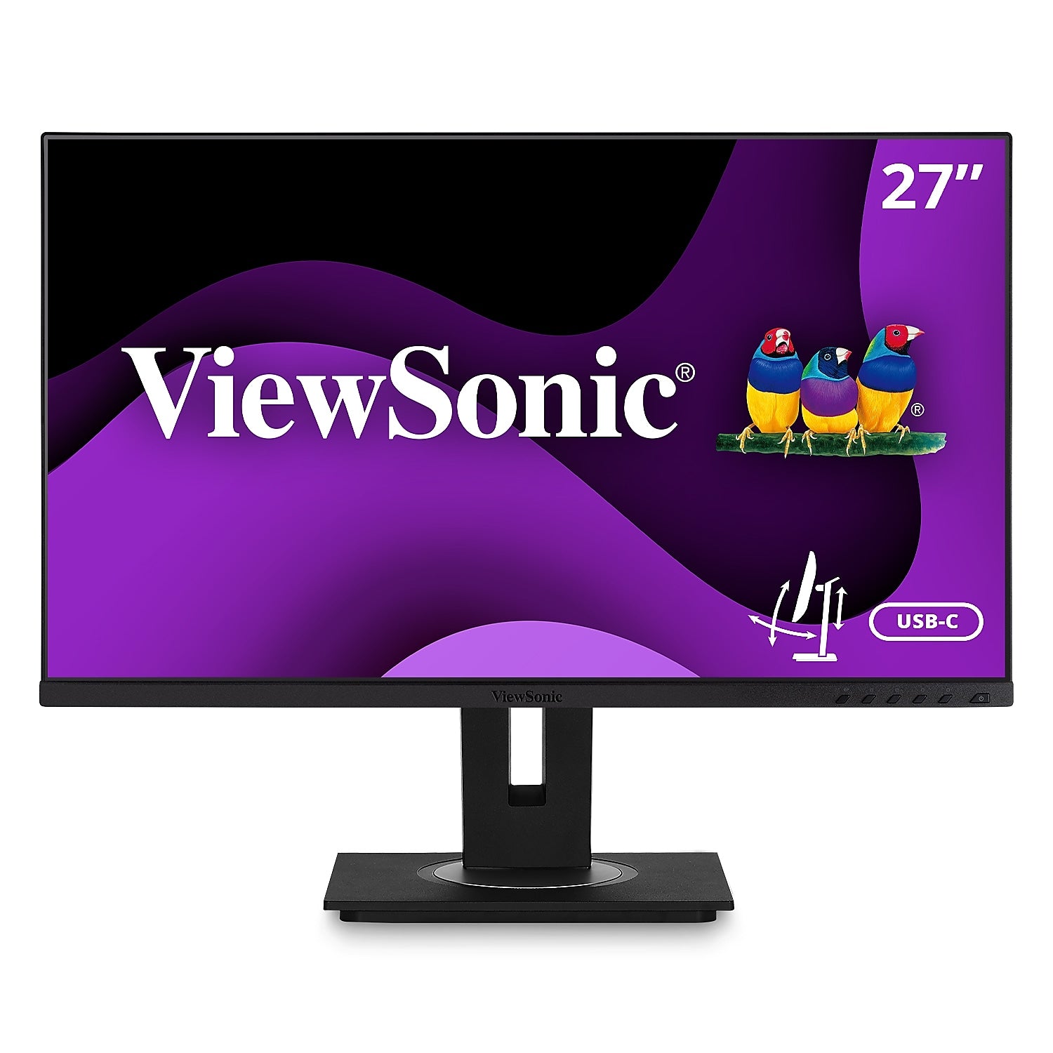 ViewSonic Ergonomic 27" 60Hz LCD Monitor, Black (VG2755)