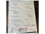RE-FOCUS THE CREATIVE OFFICE Premium Legal Pad, Ruled, 8.5" x 11.75", Blue, 30 Sheets/Pad, 2 Pads (40001)
