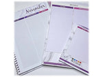 RE-FOCUS THE CREATIVE OFFICE Premium Legal Pad, Ruled, 8.5" x 11.75", Pink, 30 Sheets/Pad, 2 Pads (40002)
